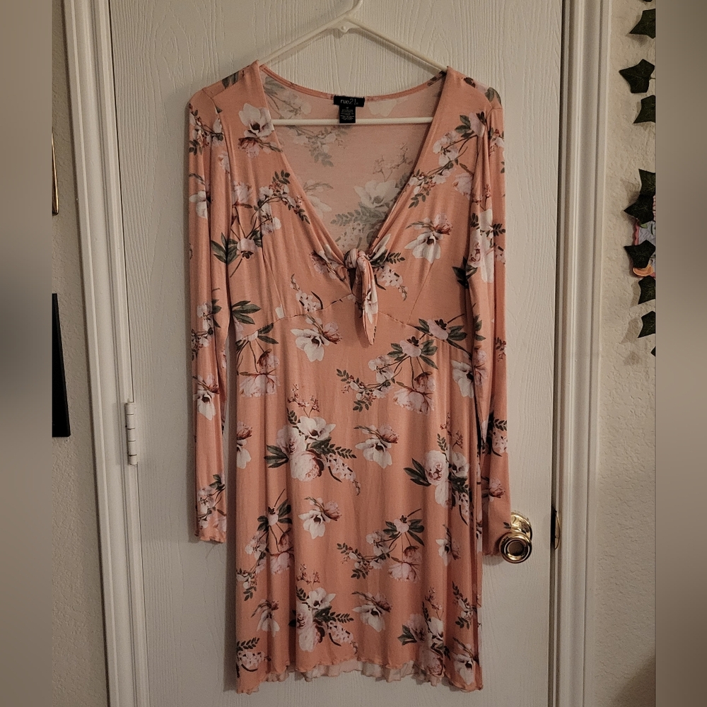 Pink Floral Dress